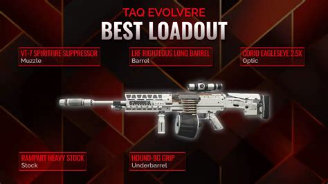 Dominate The Warzone With Taq Evolvere The Ultimate Battle Royale Loadout