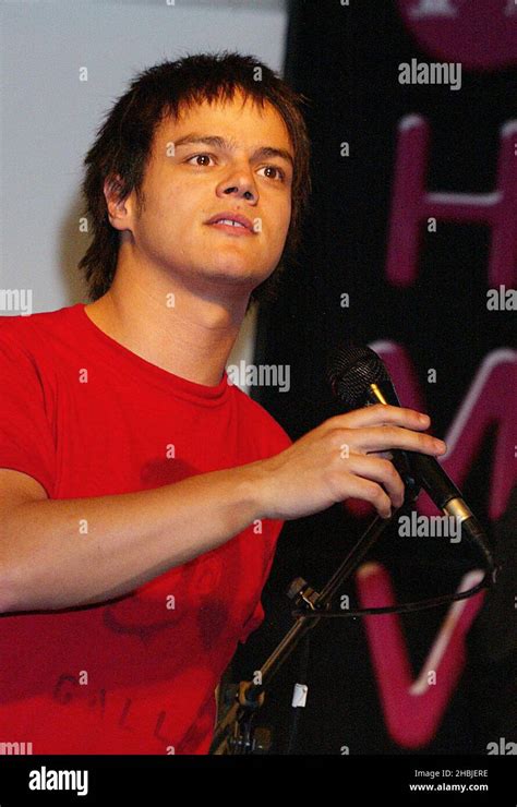 Jazz Singer Jamie Cullum Performs Live And Signs Copies Of His New