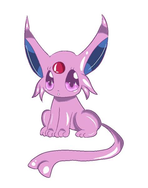 Cute Chibi Espeon Cute Chibi Espeon Adorable Chibi Fan Art Of Espeon