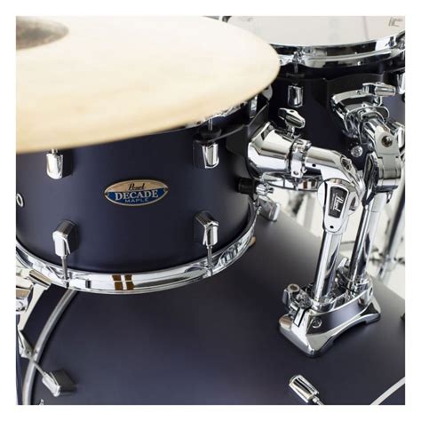 Pearl Decade Maple Pc Drum Kit W Hardware Ultramarine Velvet At