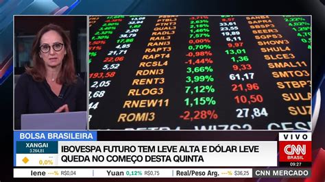 Cnn Mercado Ibovespa E D Lar Operam Espera De Pib Dos Eua