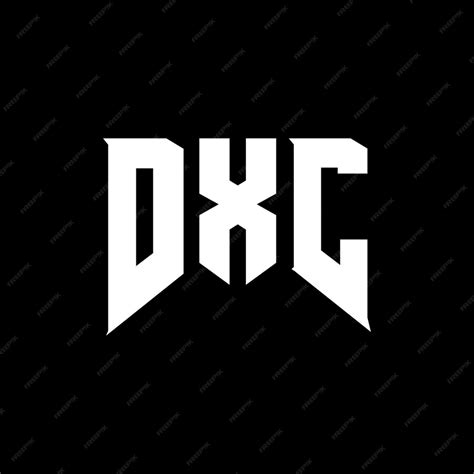 premium vector dxc letter logo design  technology company dxc logo