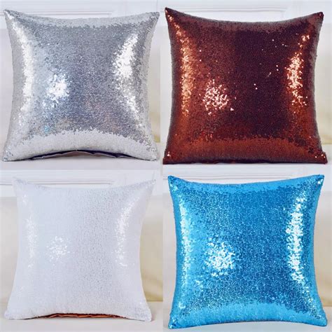 New Modern Cuchion Covers With Sequin Glitter Pillow Cover Decorative