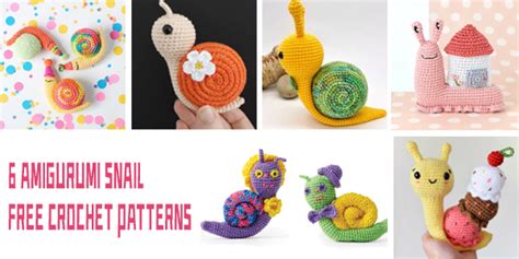 Crochet Amigurumi Snail Free Patterns Igoodideas