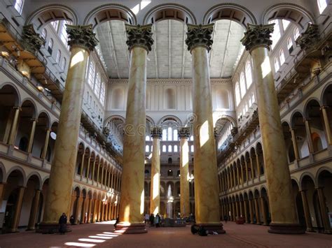 National Bulding Museum Interior in Washington DC Editorial Photo ...