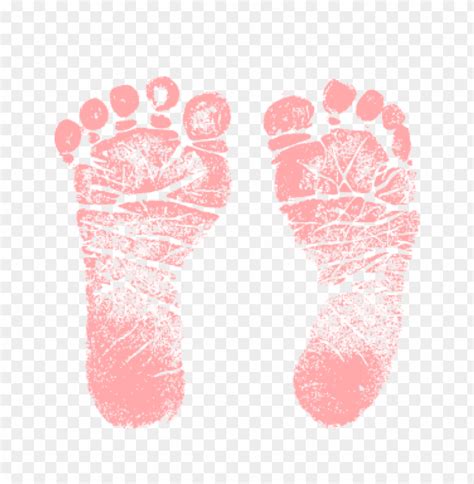 Icture Black And White Stock Baby Footprints Clipart Pink Footprints