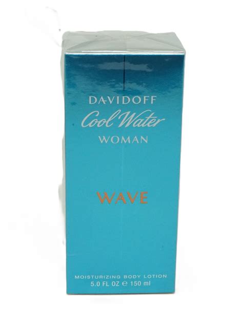 davidoff cool water woman wave body lotion   shop apotheke