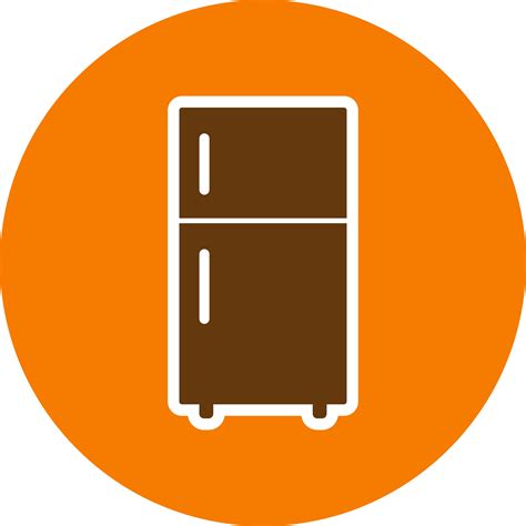 Fridge Vector Icon 350748 Vector Art At Vecteezy