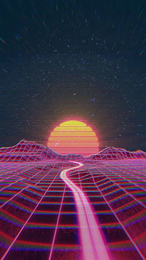 Retro Sunset Outrun | Vaporwave wallpaper, Aesthetic wallpapers, Retro ...