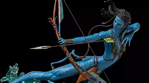 Iron Studios Avatar The Way Of Water Neytiri Art Scale Statue Unveiled