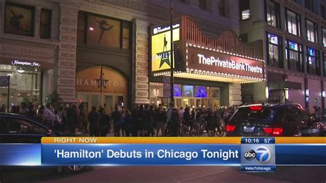 'Hamilton: An American Musical' debuts in Chicago - ABC7 Chicago