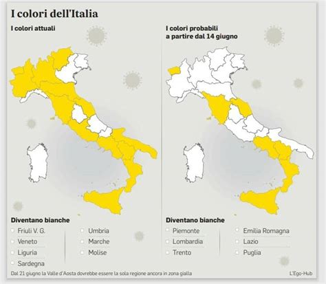 Da Oggi Regioni In Zona Bianca Ecco Quali E Le Nuove Regole