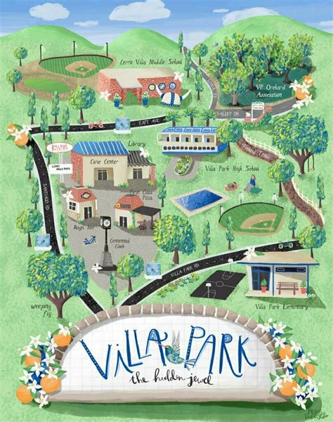 Villa Park, CA Map | Villa Park, CA