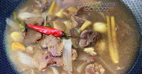 Resipi Singgang Daging Stok Frozen Oleh Sesimple Loralin Cookpad