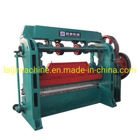 Stainless Galvanized Expanded Metal Mesh Making Machine Expanded