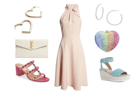 10 Ways to Elevate Your Look: Accessorizing a Pale Pink Dress - One ...