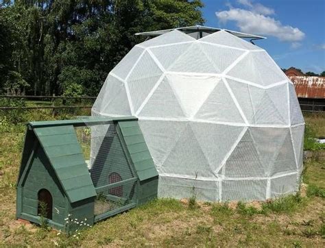 This Geodesic Dome Greenhouse Project Chicken Coop Cost To Build