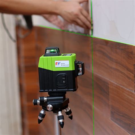 Kaitian Green Laser Level Self Leveling D Lines Tilt Function