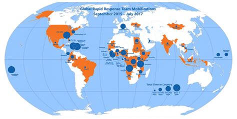 CDC Global Health Infographics CDCs Global Rapid Response Team