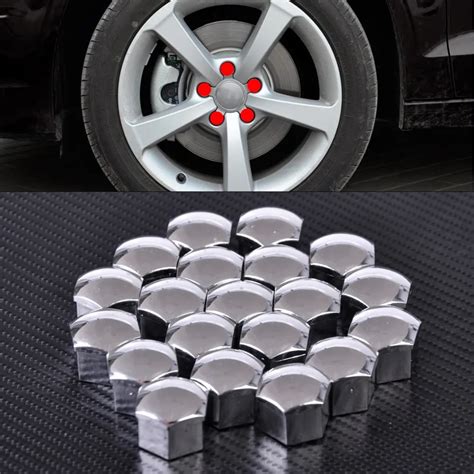 Citall Pcs Wheel Lug Bolt Center Nut Covers Caps A For Audi