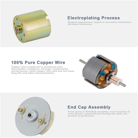 Greartisan Dc V Rpm Gear Motor High Torque Electric Micro Speed