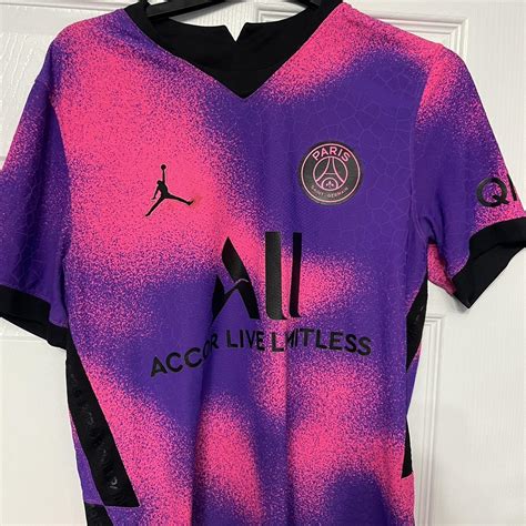 Psg 4th Kit 20 21 Vauporknit Shirt Amazing Depop