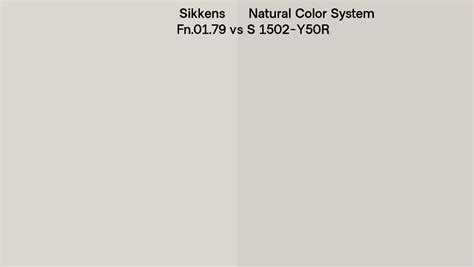 Sikkens Fn Vs Natural Color System S Y R Side By Side