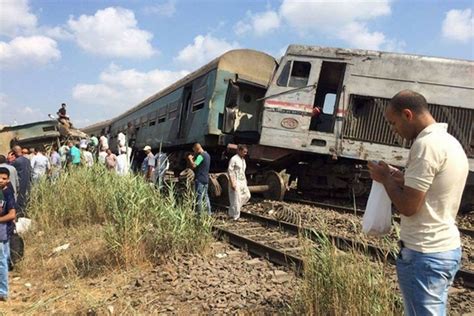 Choque entre trens deixa dezenas de mortos no Egito Metrópoles