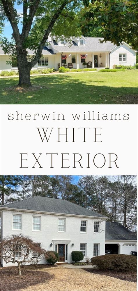 Upgrade Your Home with Sherwin Williams White Exterior Paint Colors