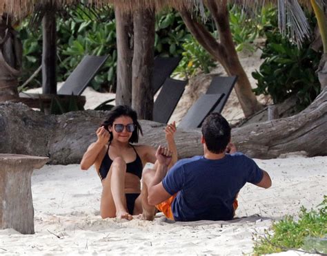 Nina Dobrev In Bikini On The Beach In Mexico CelebMafia