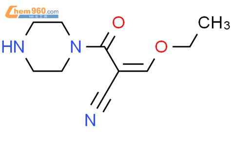 90280 03 8 Piperazine 1 2 cyano 3 ethoxy 1 oxo 2 propenyl CAS号 90280