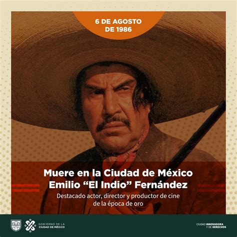 Un día como hoy pero de 1986 fallece Emilio Fernández Romo actor