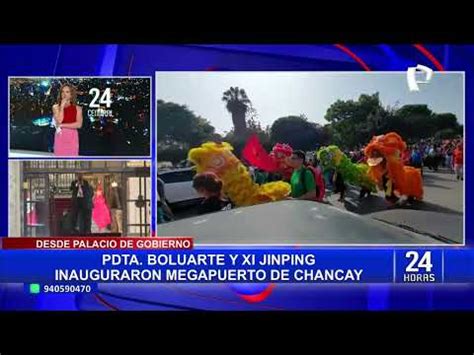 APEC 2024 Dina Boluarte Y Xi Jinping Inauguran El Megapuerto De