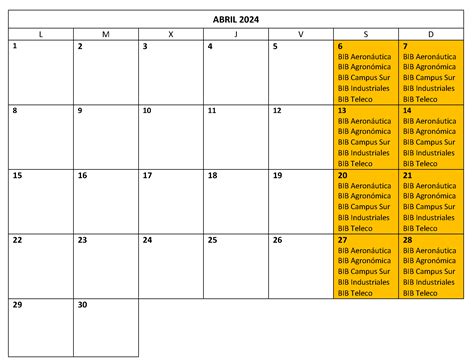 HORARIO AMPLIADO BIBLIOTECAS UPM EN ABRIL Biblioteca De Montes