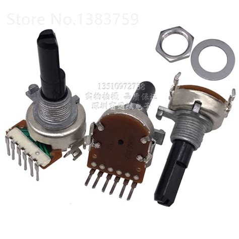 โพเทนชิออมิเตอร์6ฟุตคู่ปริมาณ Rk16k124 B10k * 2 25f | Lazada.co.th