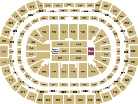 Pepsi Center Seating Map With Rows Cabinets Matttroy