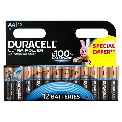 Duracell Ultra Power AA Paristot 12 Kpl Gigantti Verkkokauppa