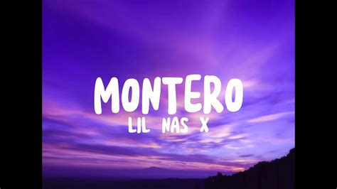 Lil Nas X Montero Call Me By Your Name Lyrics Youtube