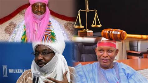 Breaking Serious Tension In Kano Bayero Wins As Court Awards N