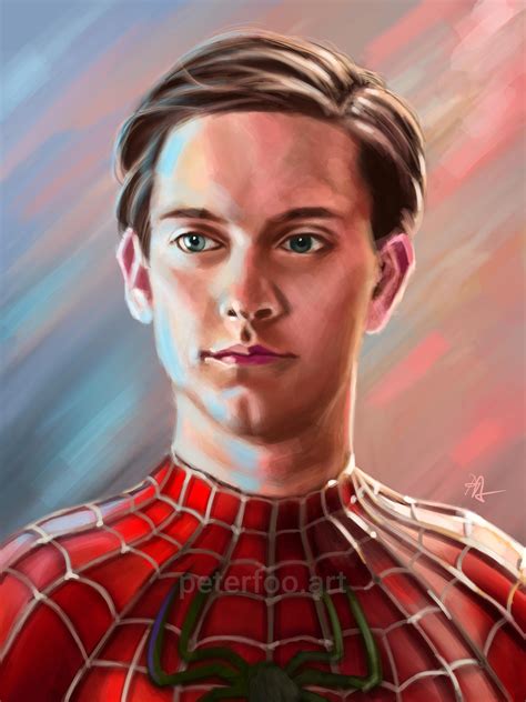 Spider Man Tobey Maguire Poster Spider Man Art Print No Etsy Australia