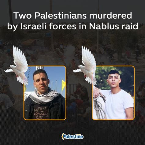 Palestine Online 🇵🇸 On Twitter Breaking Two Palestinians Identified