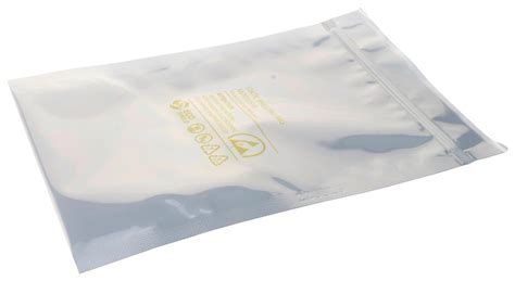 013 0003 Multicomp Pro Antistatic Bag Shielding Metal In Resealable