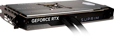MSI NVIDIA GeForce RTX 4090 SUPRIM LIQUID X 24G 24GB DDR6X PCI Express ...