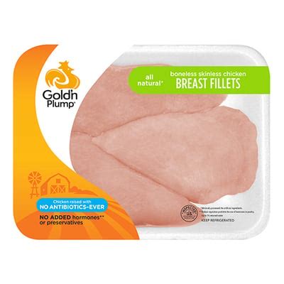 Gold N Plump Gold N Plump Boneless Skinless Chicken Breast Per Pound