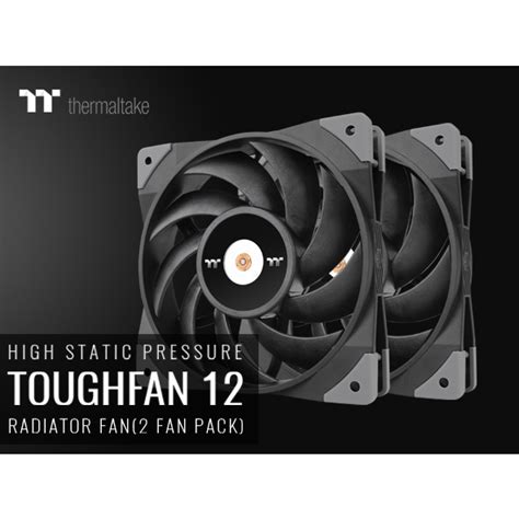 Thermaltake Toughfan 14 Pro High Static Pressure Pc Cooling Fan Single