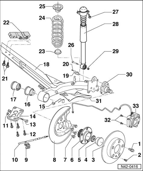 Audi Workshop Service And Repair Manuals A Mk Running Gear Front