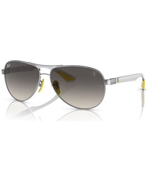 Ray Ban Sunglasses Rb M Scuderia Ferrari Collection In Gray For Men