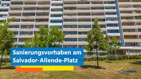 Sanierungsvorhaben Am Salvador Allende Platz Youtube