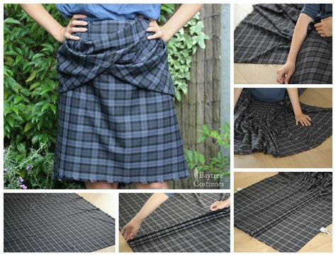 Kilt Sewing Pattern How To Make A Kilt Outlander Costume Part 1 Arisaid ...