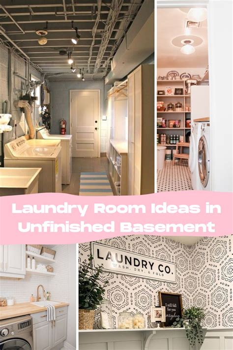 63+ Basement Laundry Room Ideas – Pink Pop Design